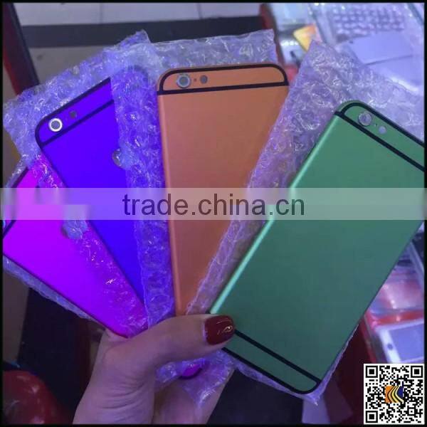 New Wholesale OEM Back Cover for iPhone 6s/6splus Housing,for iphone 6s colored housing custom