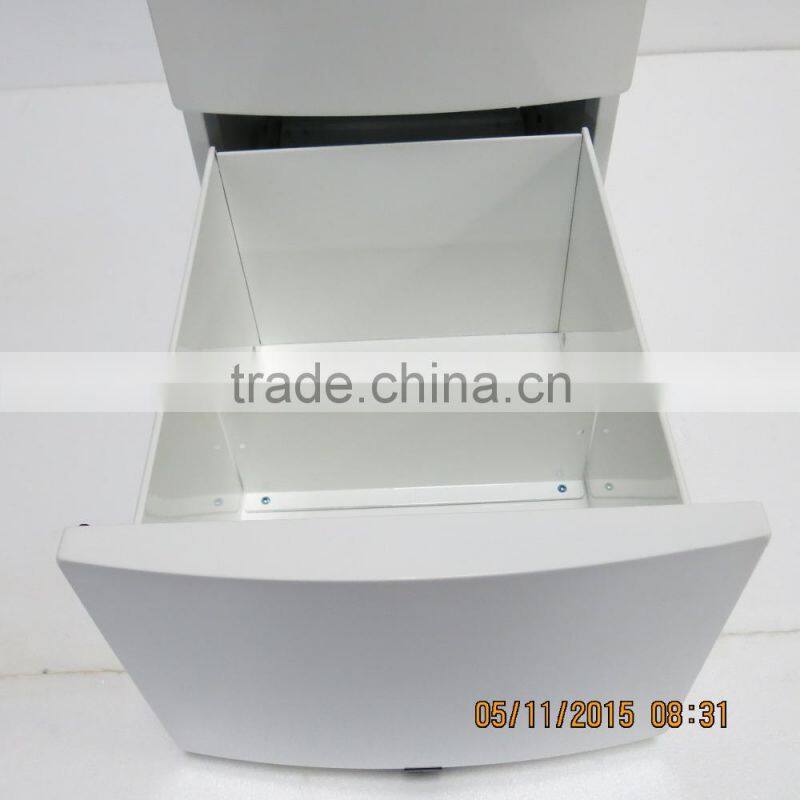 2015 newly updated steel metal mobile pedestal file cabinet