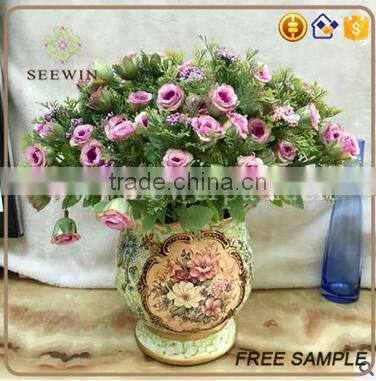 high quality pomegranate ray and rose artificial flowers