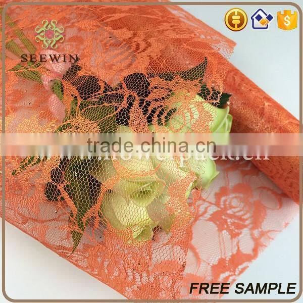 Cheap Rose Mesh Fabric With Good Service
