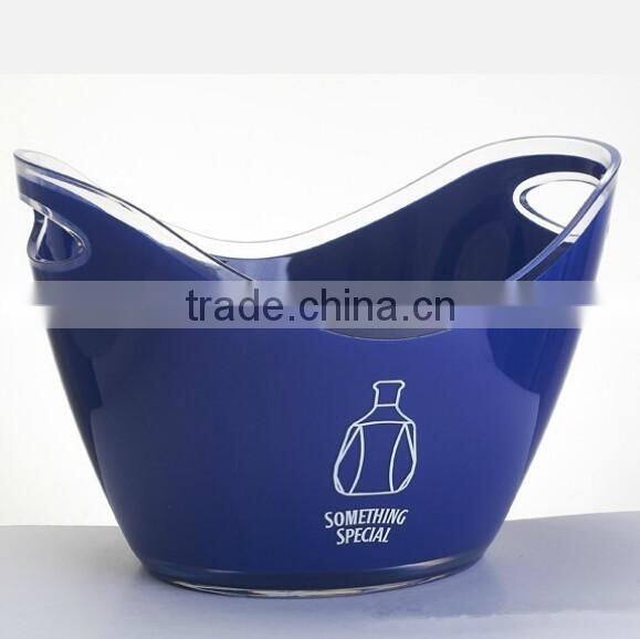 2016 promotional products high-end stainless steel bucket with barware