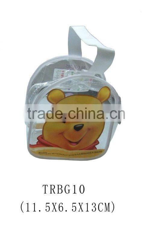 transparent kids PVC bag