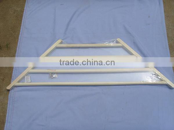 Simple design wooden corner hanger for your living room