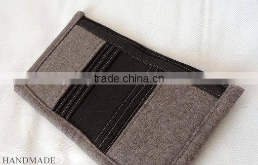 2017 wholesale 100% felt handmade wallet key ring Holder hot product alibaba China