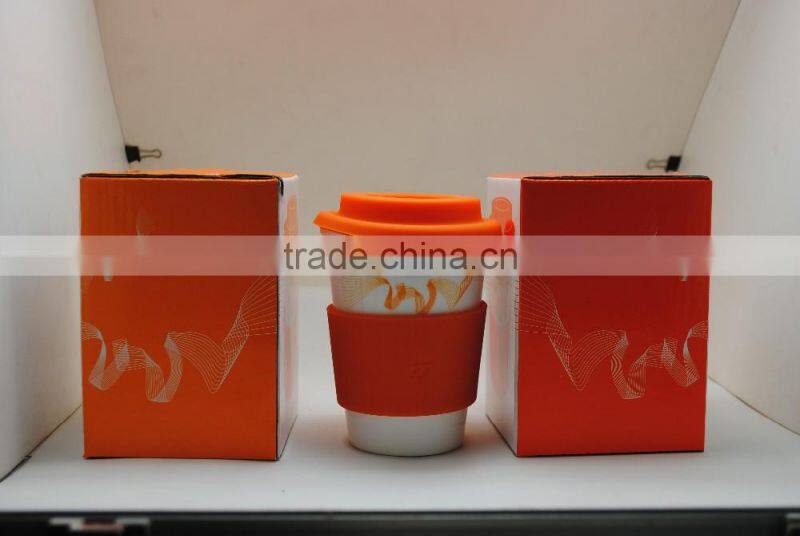 hot promotional items lid for porcelain travel mug with OEM