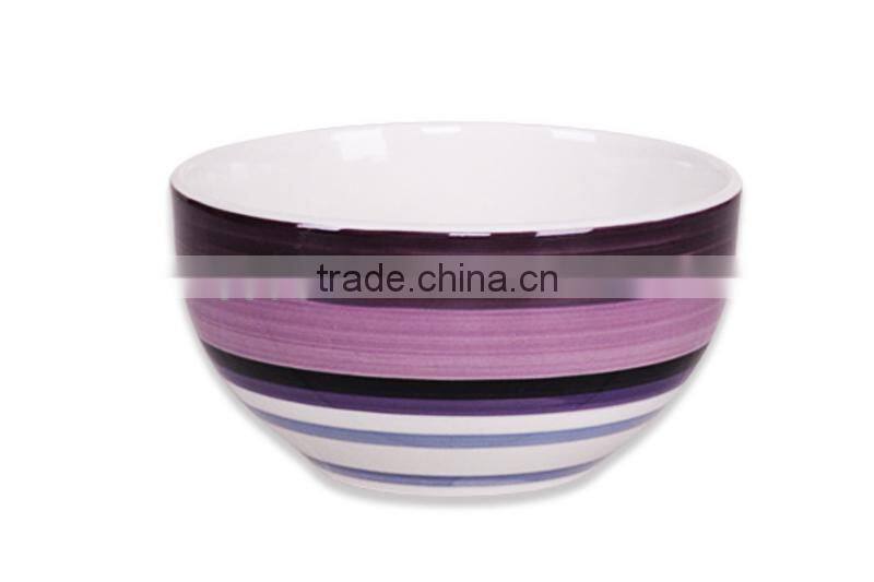 home use lead free bowl ceramic DAILY USE STONEWARE BOWL LFGB available