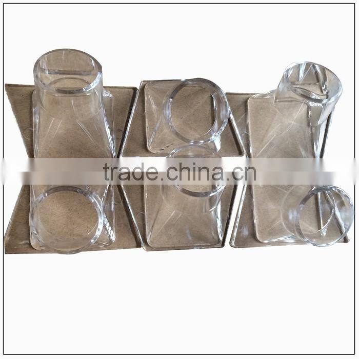 Alibaba custom transparent pc cover plastic mold maker