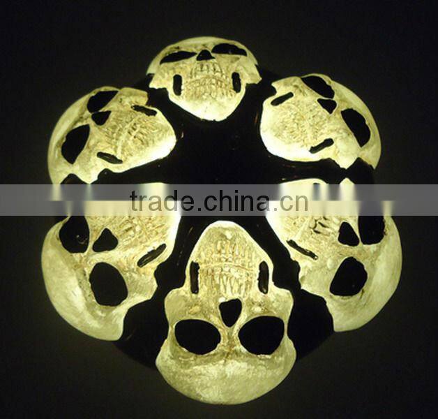 3" Skull night light with remote control