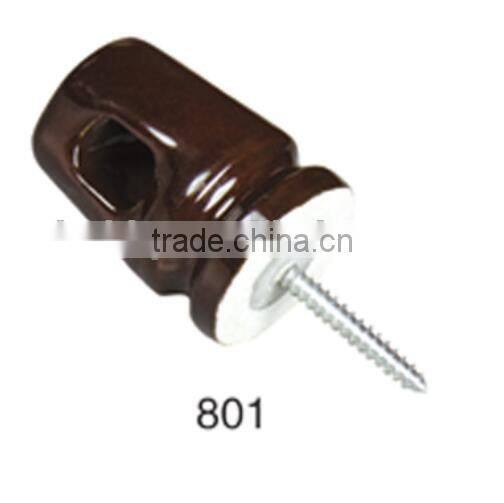 porcelain ceramic electric fence wiring insulator with factory price