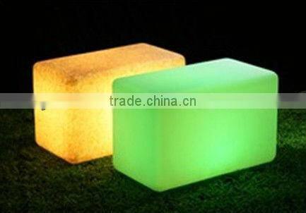 High quality rechargeable color changing led cube