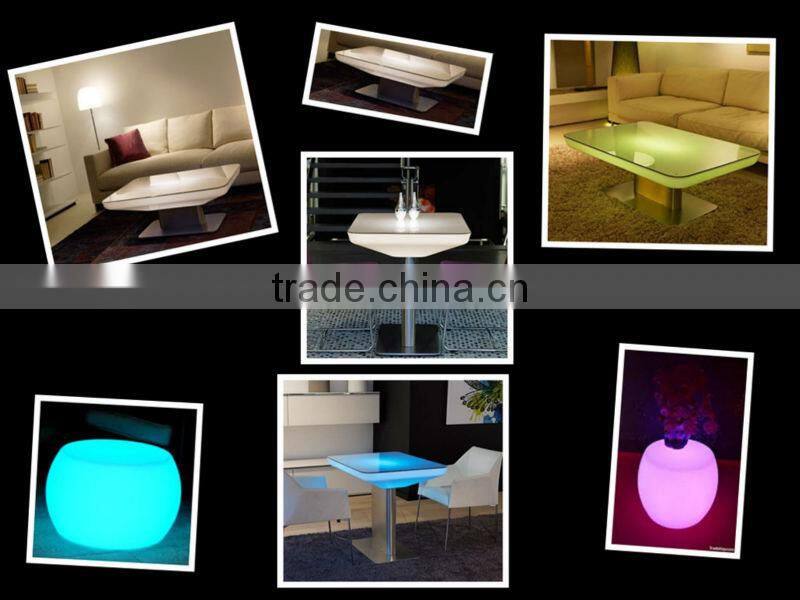 new design bar/ led bar counter /round light table/high party table YM-LBT8090123