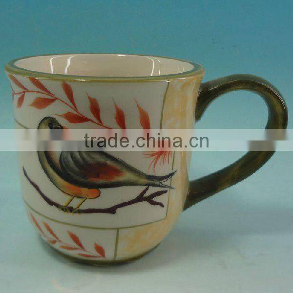 Colorful Ceramic Tea Cup ceramic coffee mugs with handle