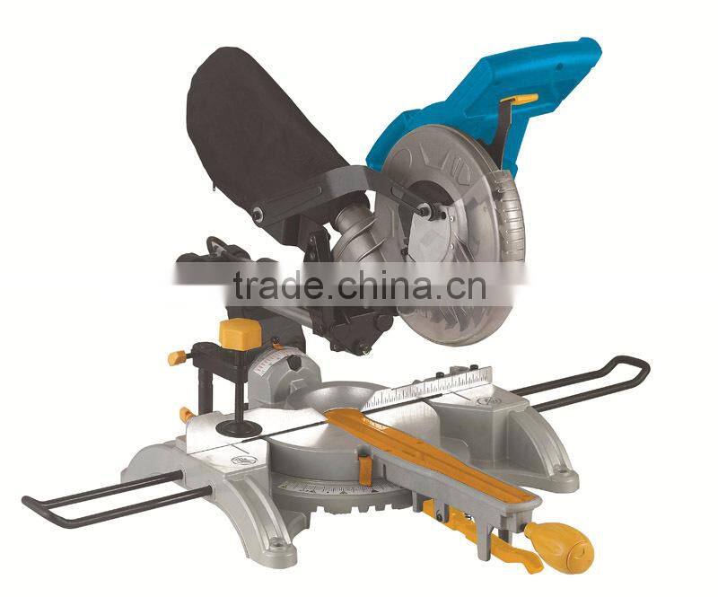 255mm/10" 2000W Aluminum Cut Off Saw Double Bevel Slide Compound Miter Saw