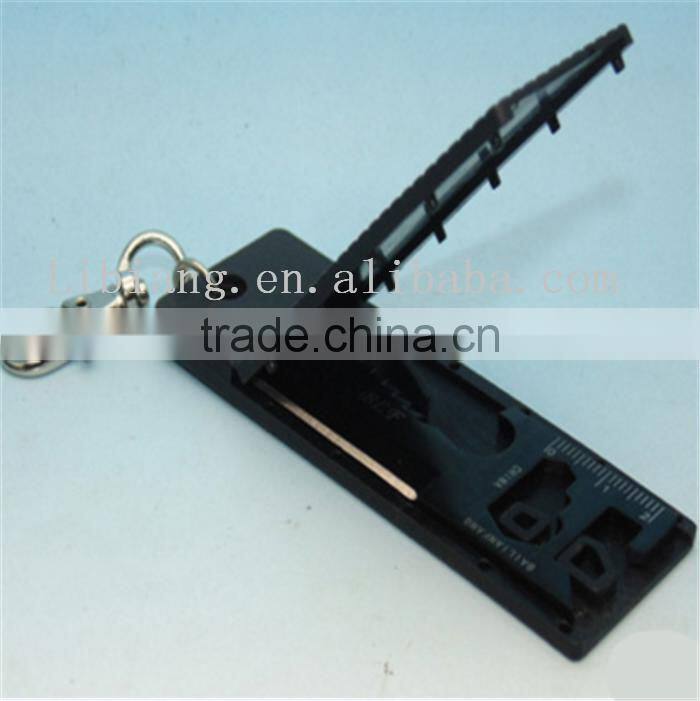 Special gift for men 7-in-1 portable foldable credit card knife