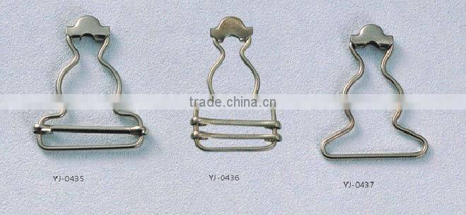 KMJ-1811 new design suspender metal buckles with different sizes for bags usage