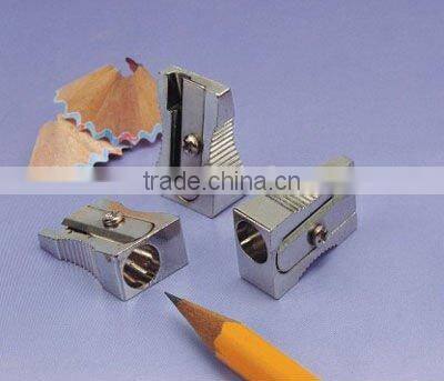 mini size aluminium office pencil sharpener