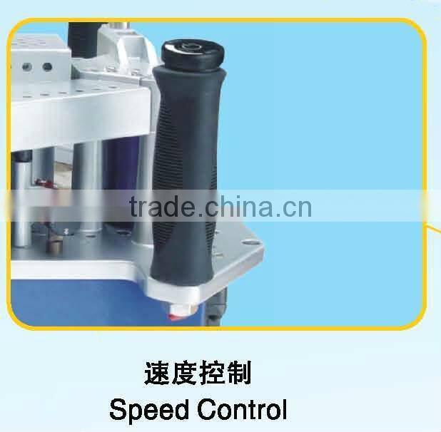 Portable Edge Bander SH450 with Mini Radius of Banding 20mm and Feeding Speed 2-6meter/min