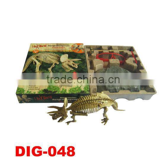 Educational chaeology excavation kit toy for kids