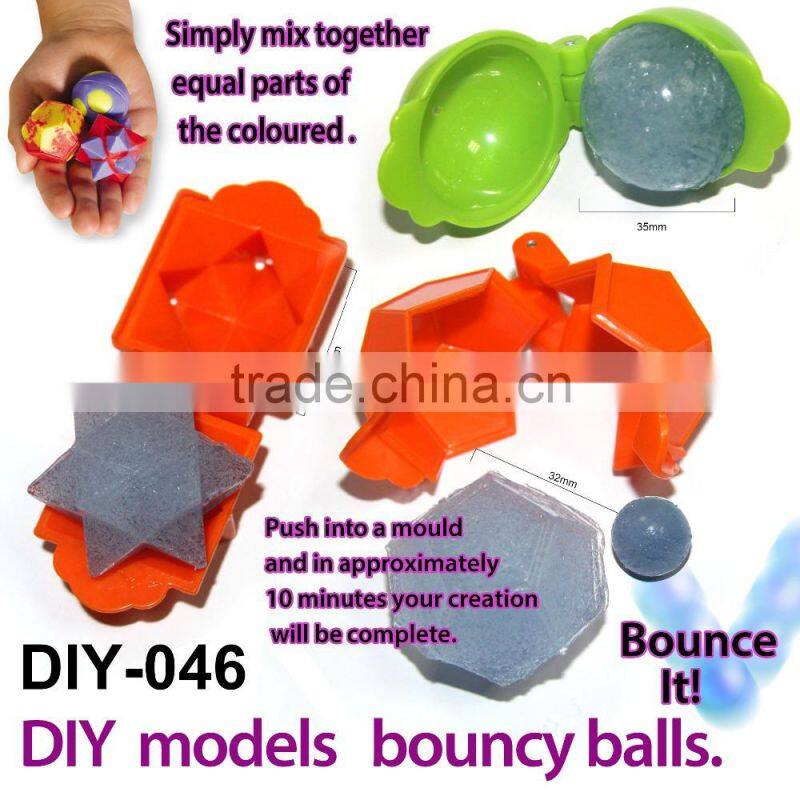 Colorful Glow DIY Foam Putty