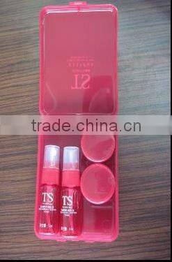 4pcs PET travel bottles set/cosmetic bottle