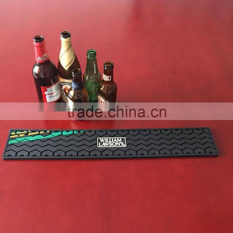 durable 3D logo pvc bar mat rubber bar mat
