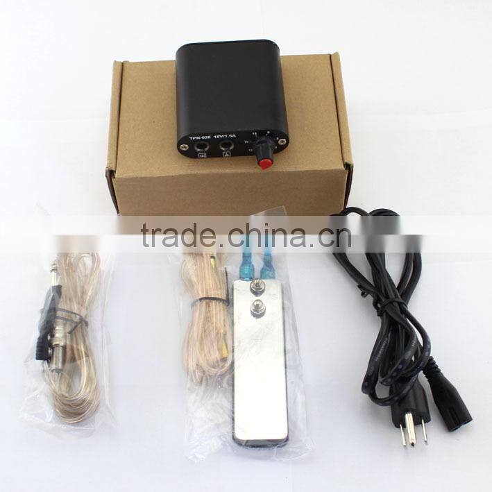 Tattoo Machine Power Supply Kit Set w/ Clip Cord, Foot Pedal