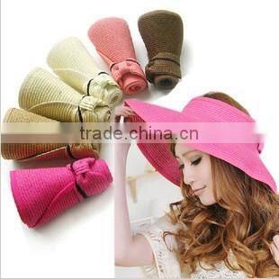 Foldable Summer Lady Beach Straw Hat