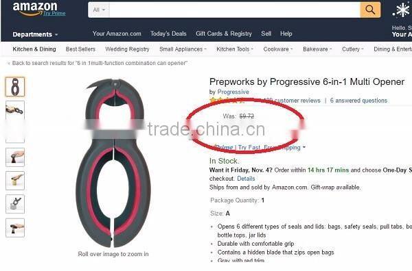 6 in 1 Mutifunction Jars Bottles Can Opener