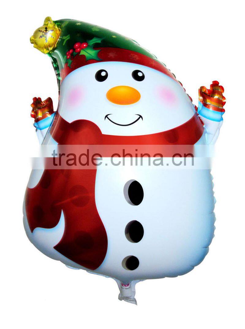 Santa Claus Helium Balloon High Quality Christmas Foil Balloon For Kids Can Custom Logo Printed Balloon For Christmas