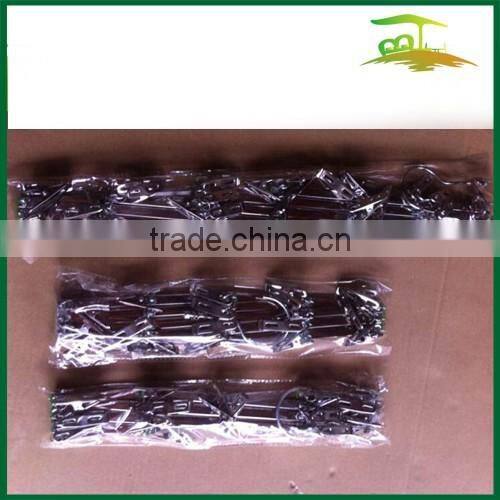 Metal Stainless Steel hanger with 20 clips/pegs