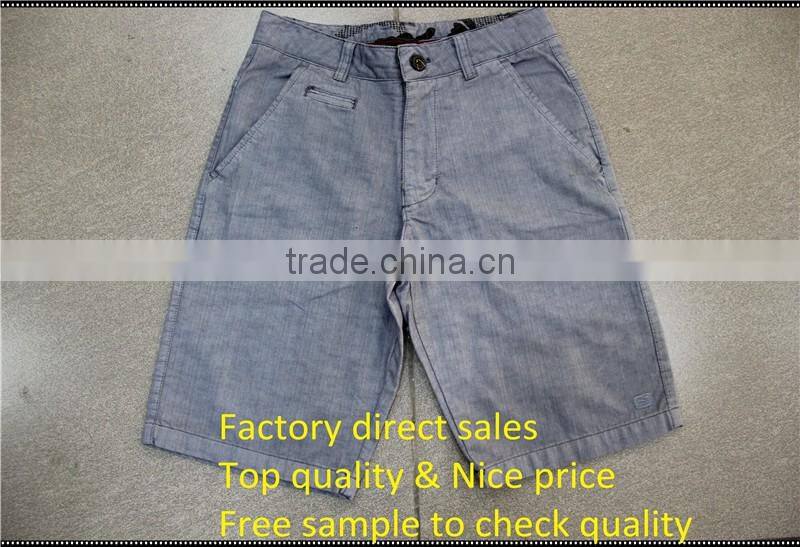 Whosales cotton men's cargo shorts for carsual style