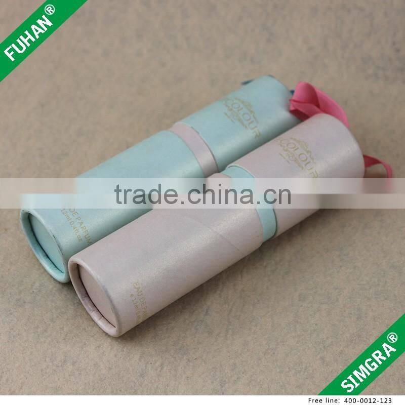 Fashion round paper box for packing tea