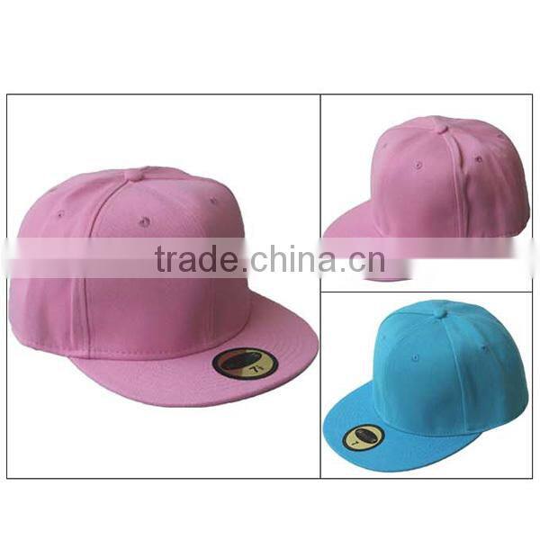 fashion promotional blank snapback flat brim caps wholesale