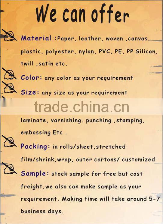2017 high quality damask custom woven label