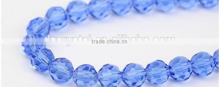 32 faces round crystal bead one hole bead for bracelet