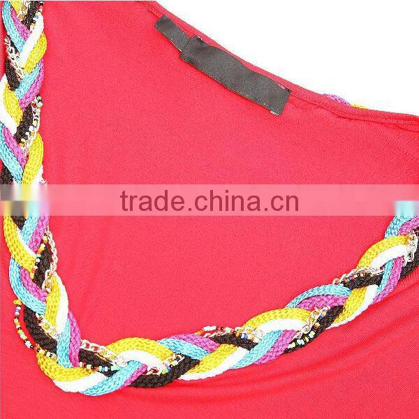 Casual dress manufacturer loose fitting short sleeve ever pretty dress