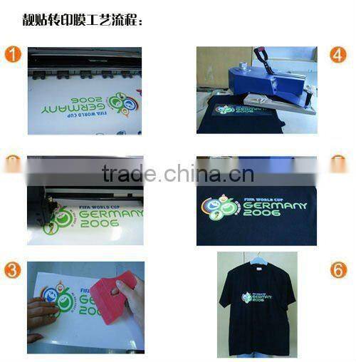 High Durable elastic Hologram garment heat transfer vinyl