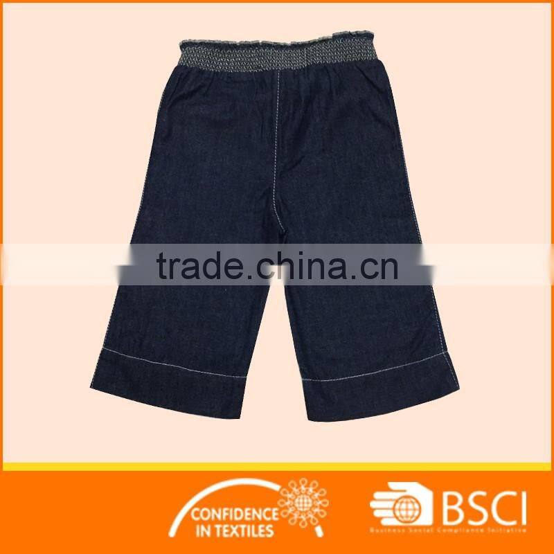 Baby Girl Summer Nice Denim Dress Kids Wear Stocklot