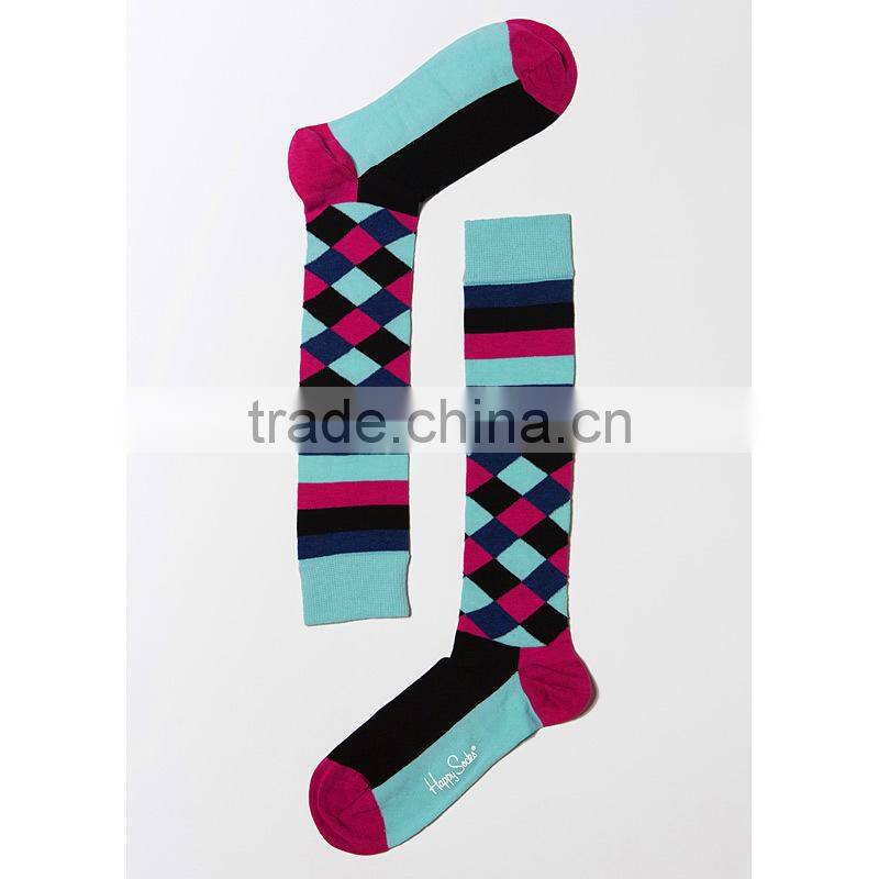Soft Breathable Mens Dress Socks color sock