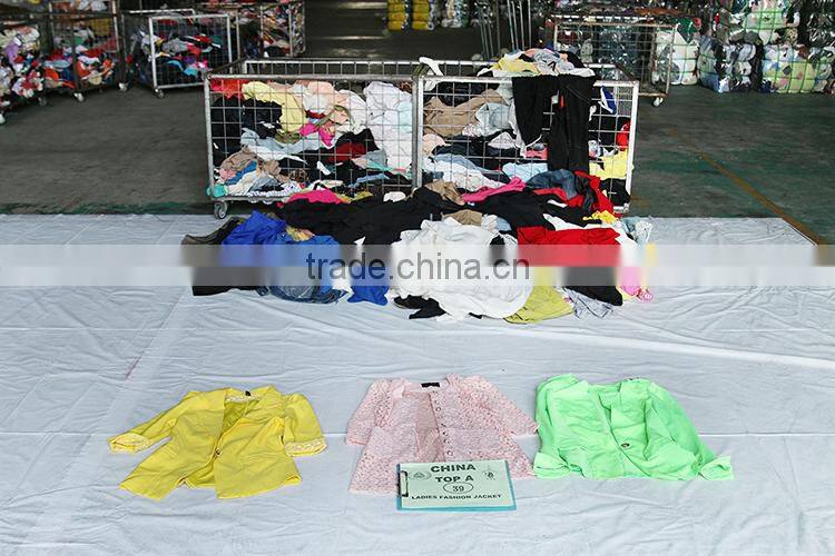 For Europe style High Quality Summer Thin ladies Jacket buy used clothes for sale