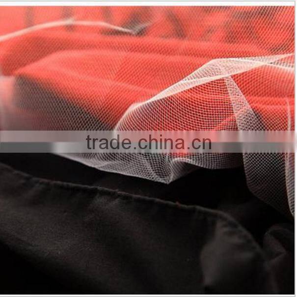 High quality red plaid long sleeve designer one piece children princess dress