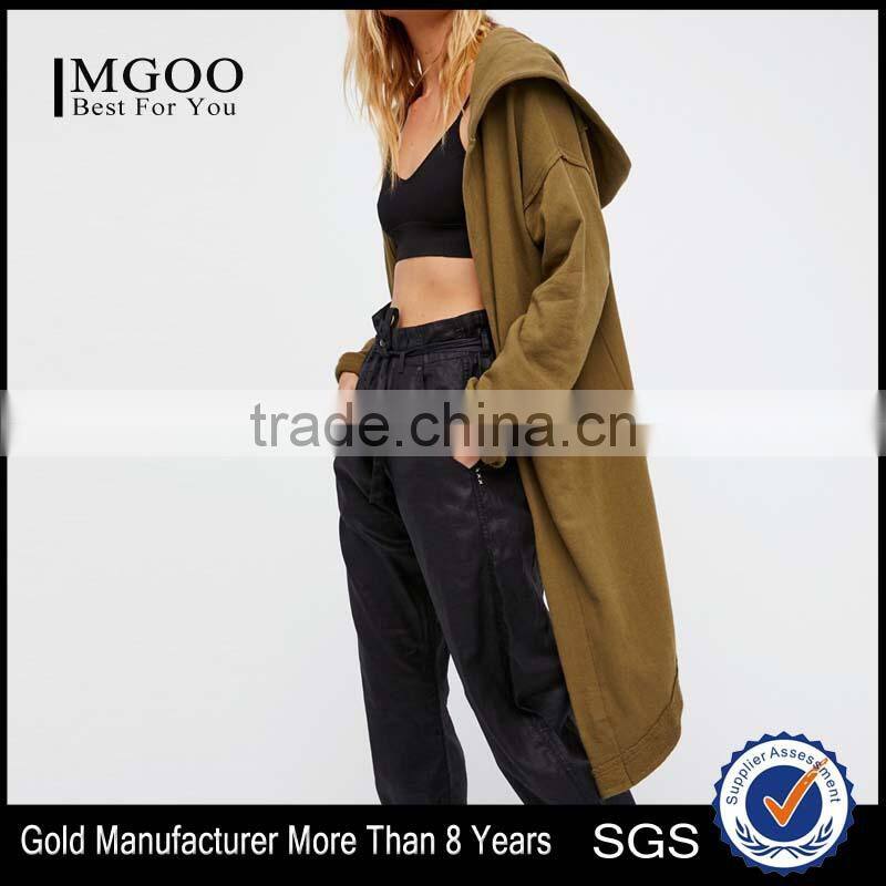 Wholesale Fashion Women Cardigan Long Hoodies new design