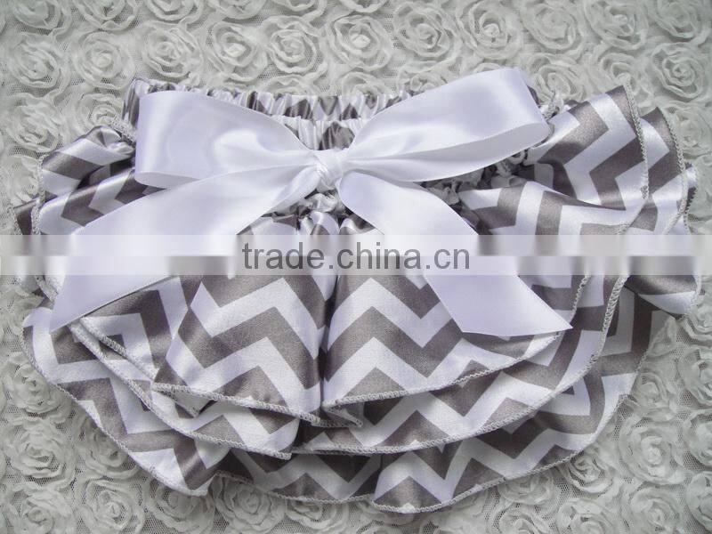 Cheap Knit Cotton Baby chiffon Ruffled Diaper Cover/PettiBloomers Kids Girls Underwear Cotton Fluffy Ruffle Cover Bloomer