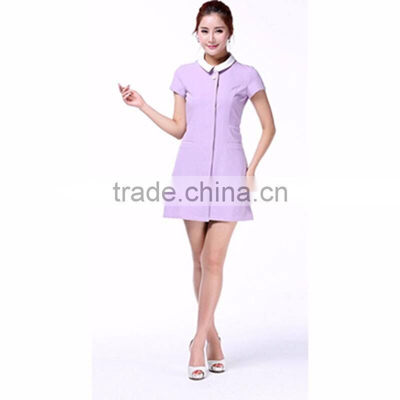 Juqian 2016 stylish quality cheap nurse hospital uniform colours China wholesale