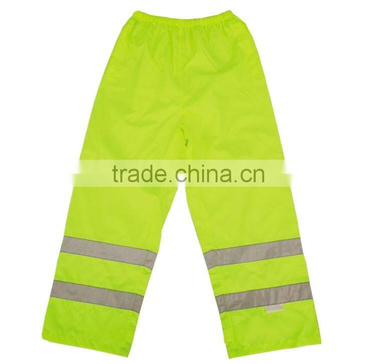 High visibility winter trousers custom waterproof pants