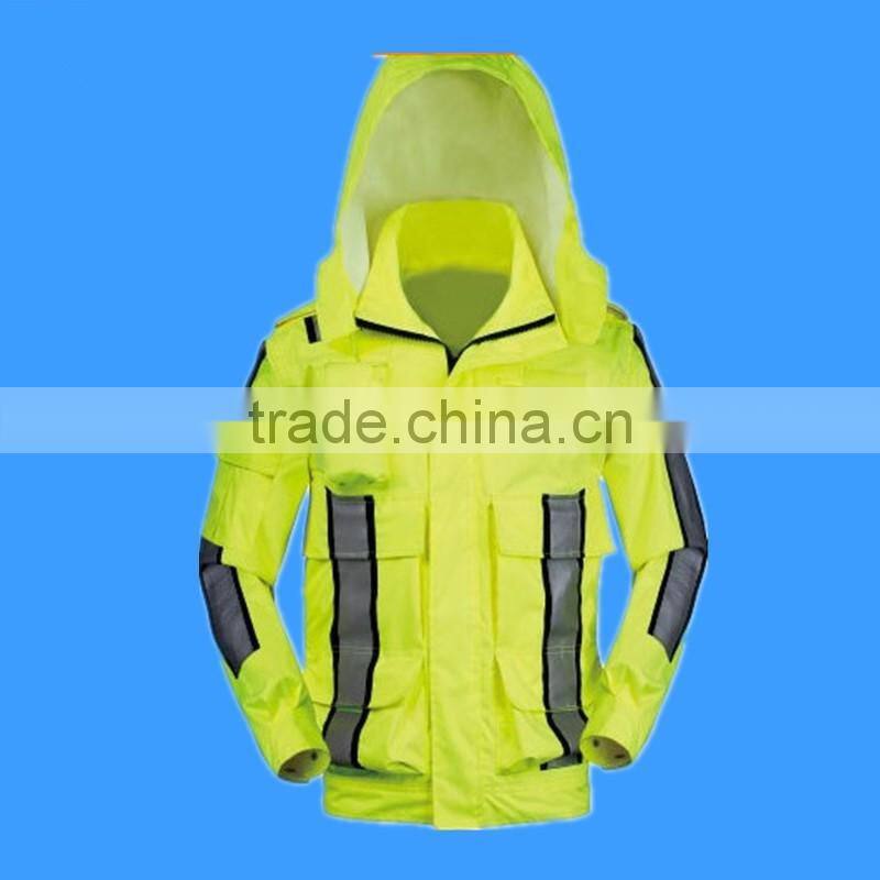 raining day best choice high quality reflective pvc raincoat for motorcycle riders