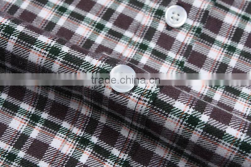 Autumn winter flannel shirt for men dress shirt