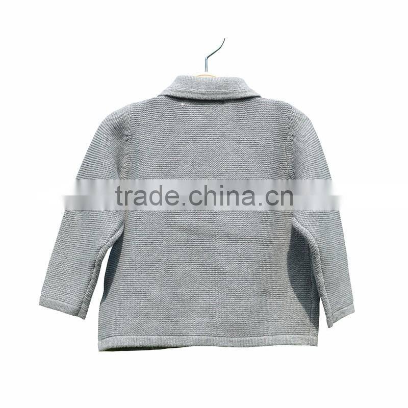 Boys Sweater Design High Quality Knit Sweater Cardigan