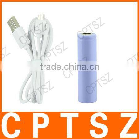 Fashion Summer Cool Super Wind Portable Lithium Battery Fan ABS Material with Portable USB Cable