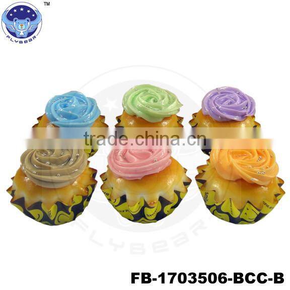 2017 New toys for kids Toast Twist bread with fruit designs Fake food Promotional Gifts simulated models